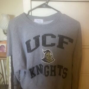 Gray UCF Knights Men's Sweater